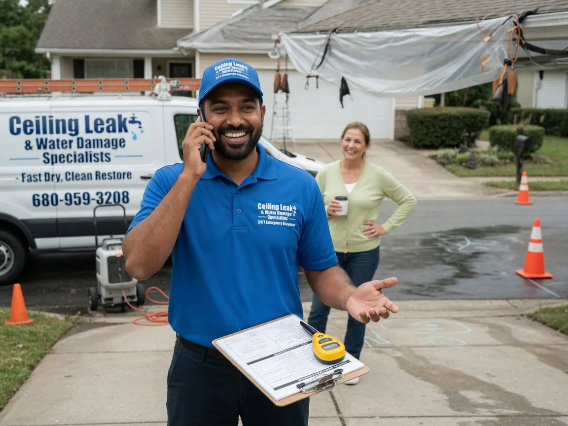 Ceiling Leak Cleanup Renner, SD FAQs